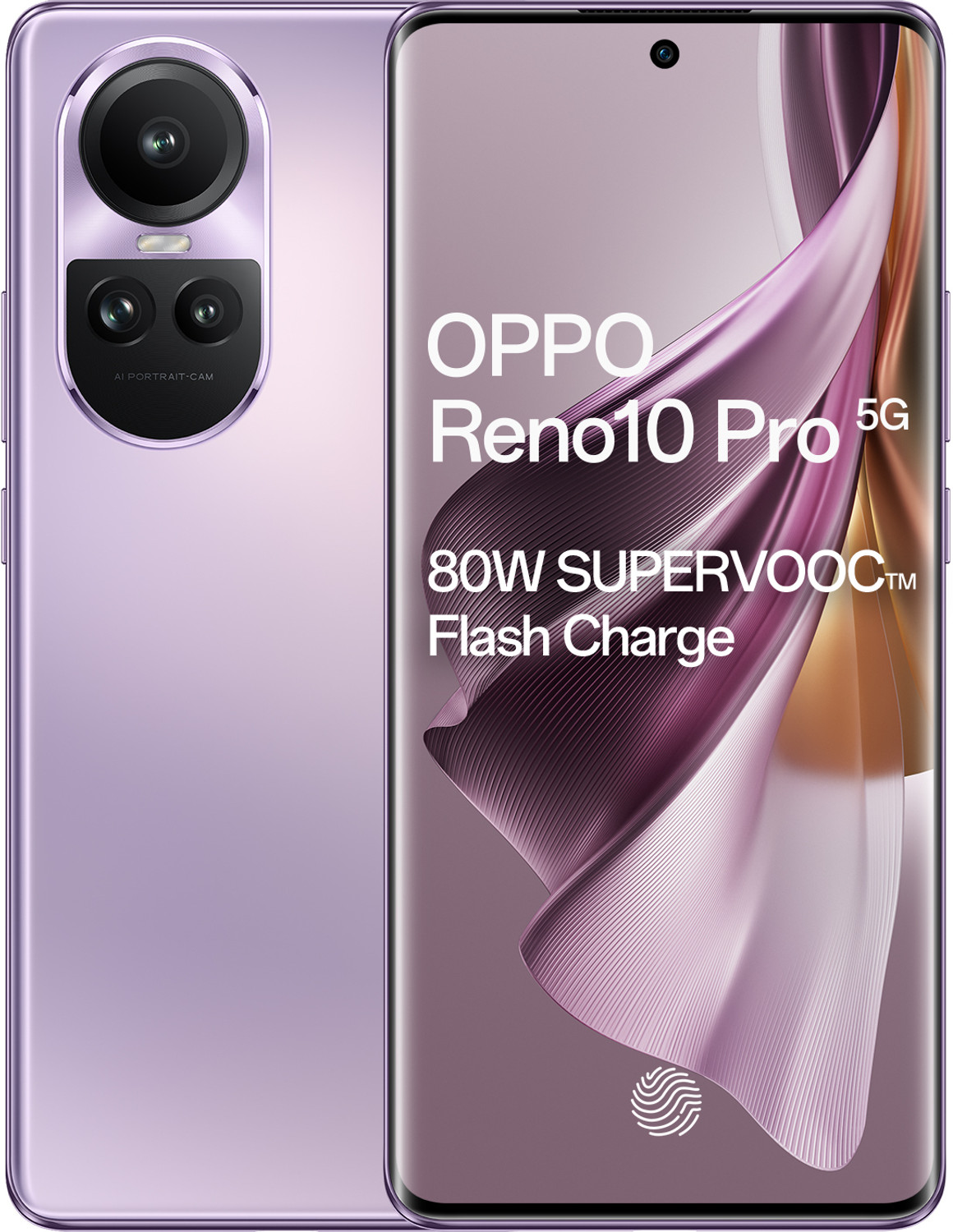 Image of OPPO Reno10 Pro 5G (Glossy Purple, 256 GB)