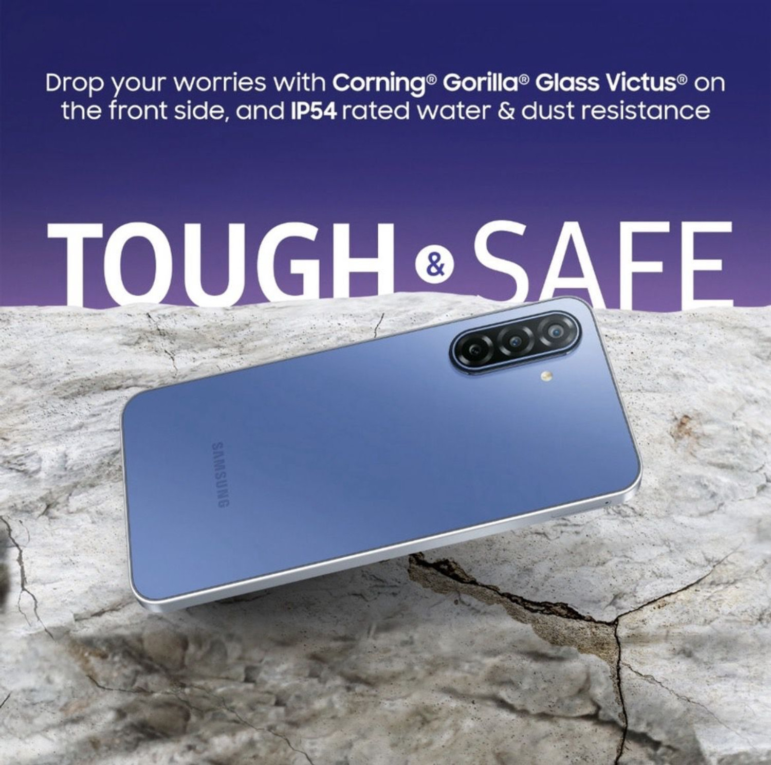 Image of Samsung Galaxy F17 5G (Voilet Pop 128GB) (4GB RAM) (Voilet poo, 128 GB)