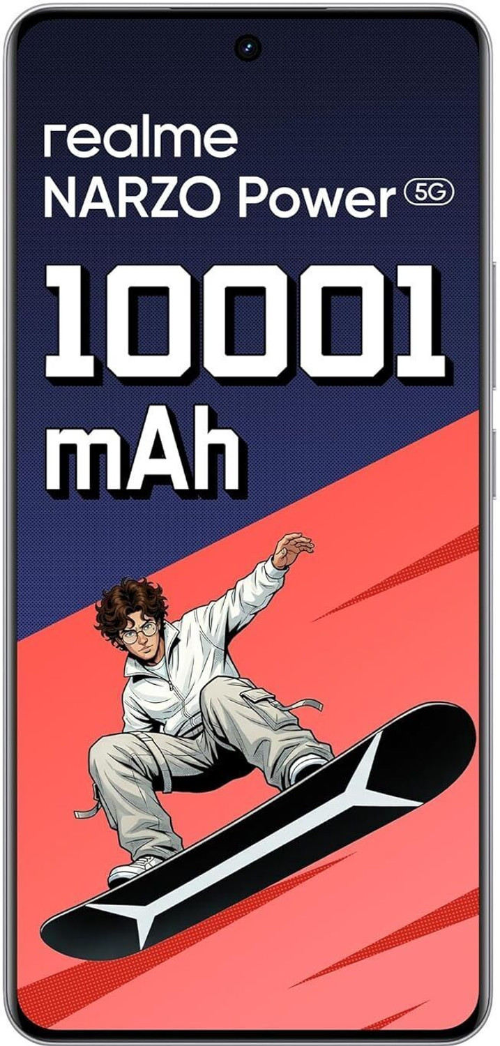 Image of realme Narzo Power 5G (Titan Silver, 256 GB)