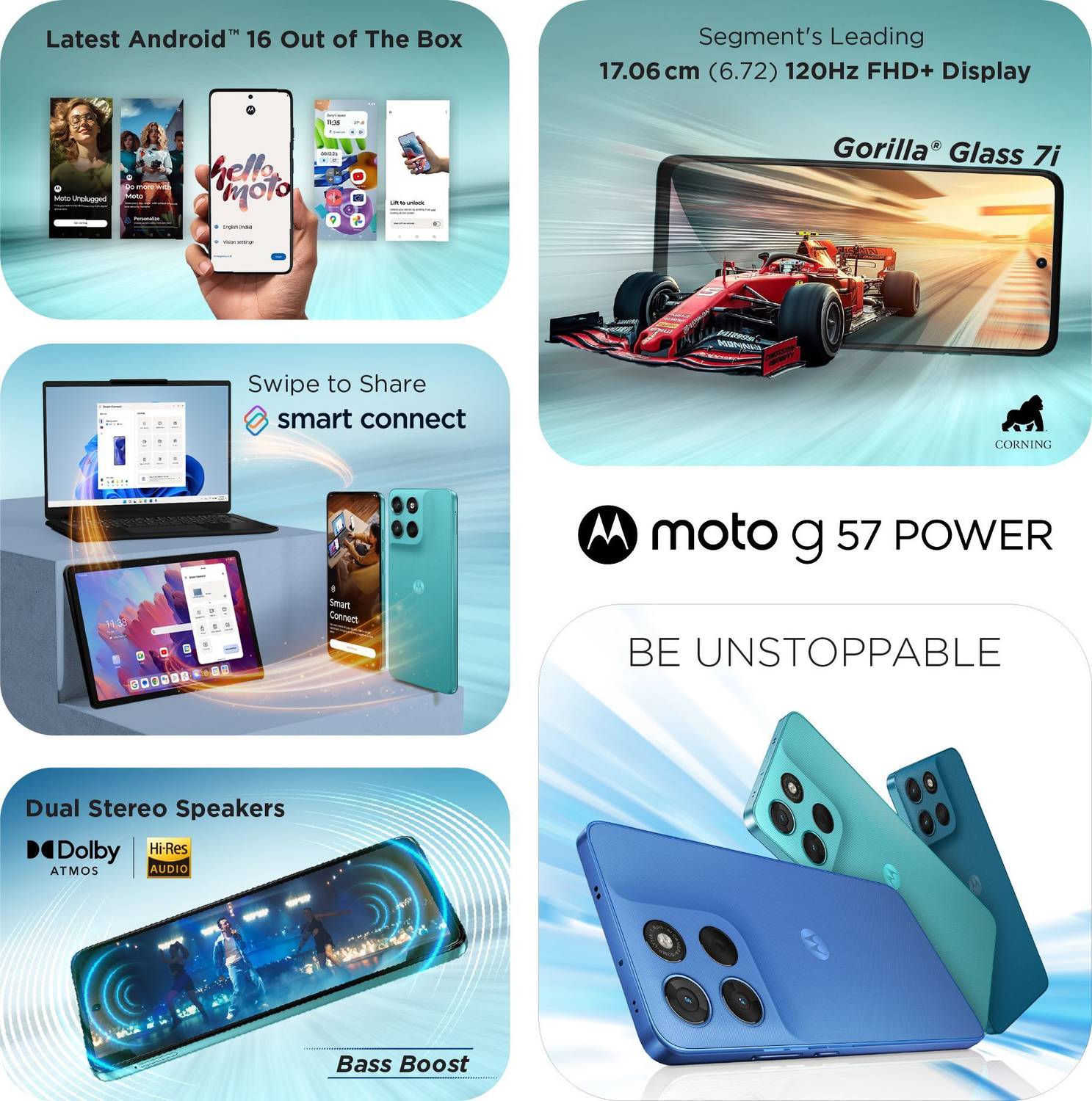 Motorola g57 5G 128GB Pantone Fluidity - Image 5
