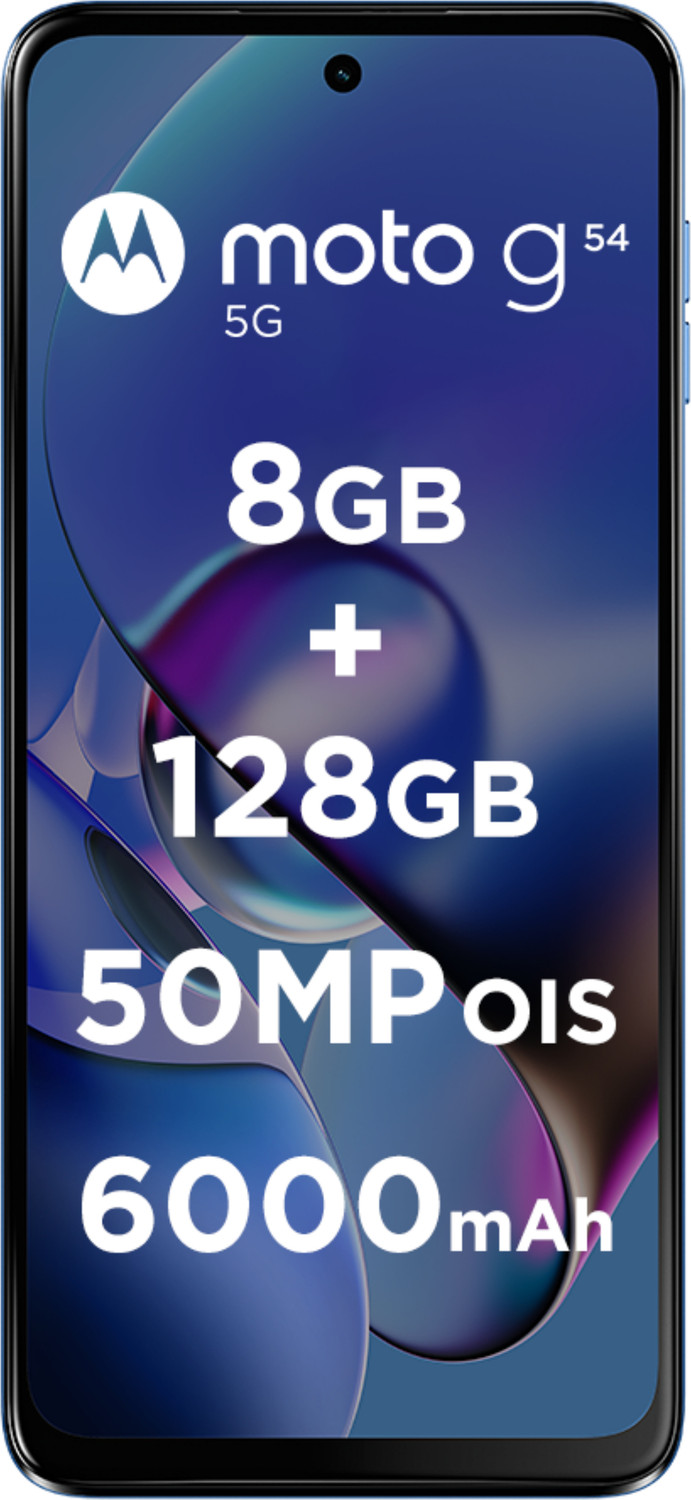 Image of Motorola g54 5G (Pearl Blue, 128 GB)