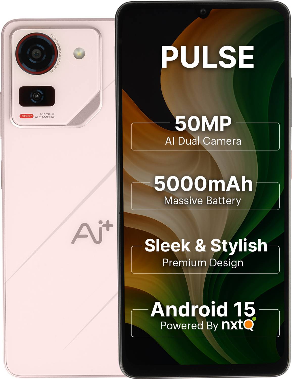Ai+ Pulse 1 (Pink, 128 GB)