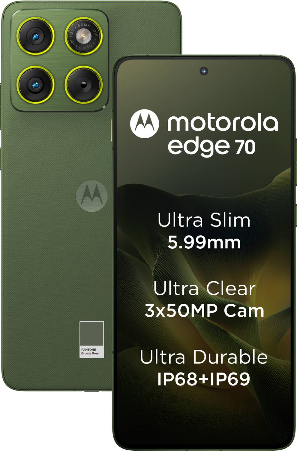 MOTOROLA Edge 70 256GB Bronze Green