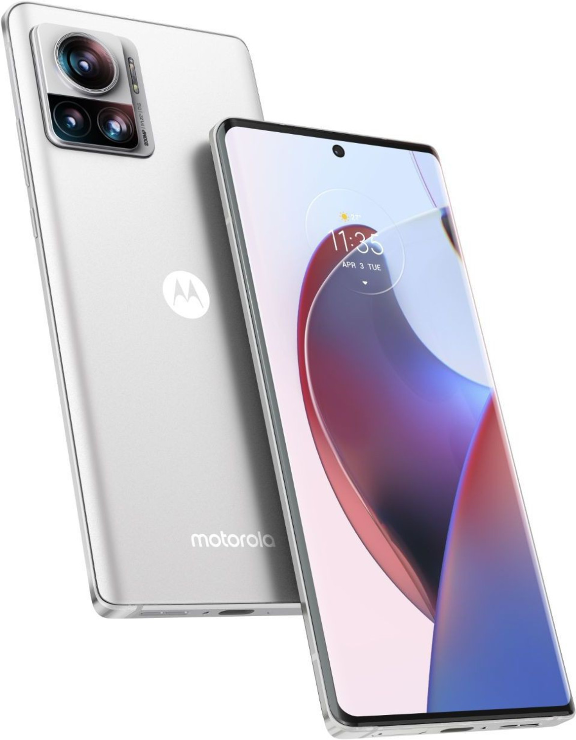 Image of Motorola Edge 30 Ultra (Starlight White, 128 GB)