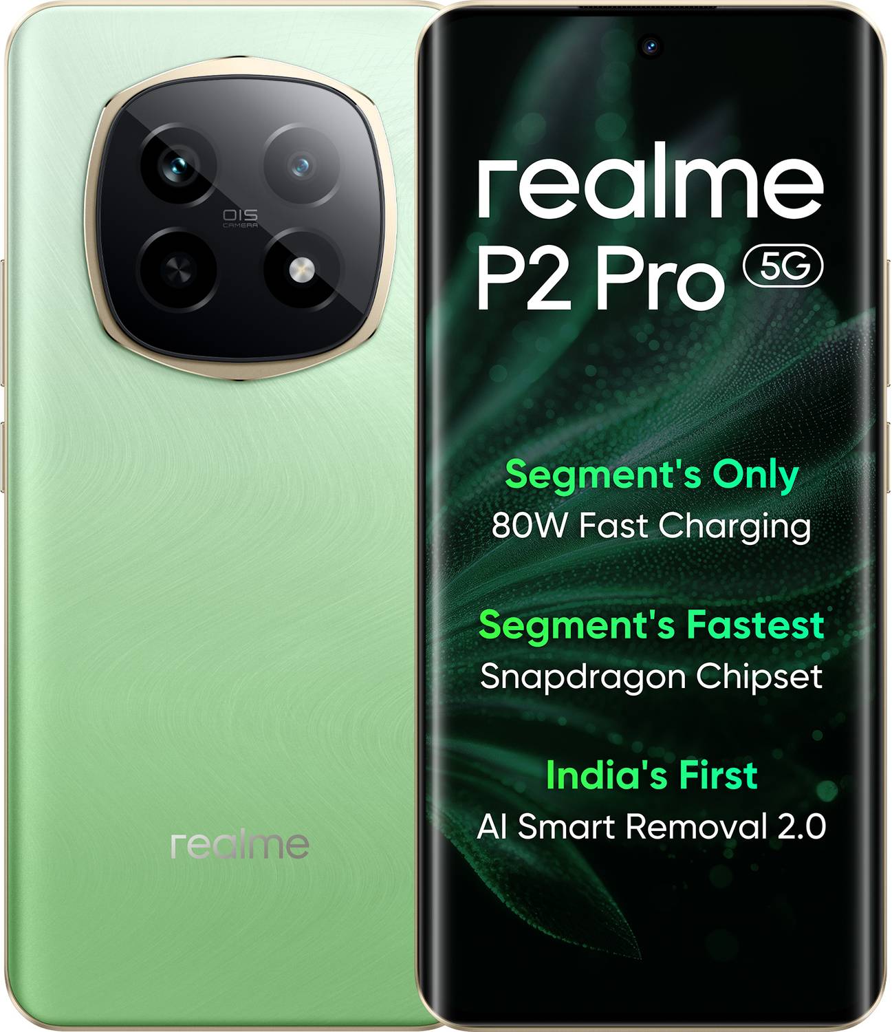 realme P2 Pro 5G 256GB Parrot Green - Image 2