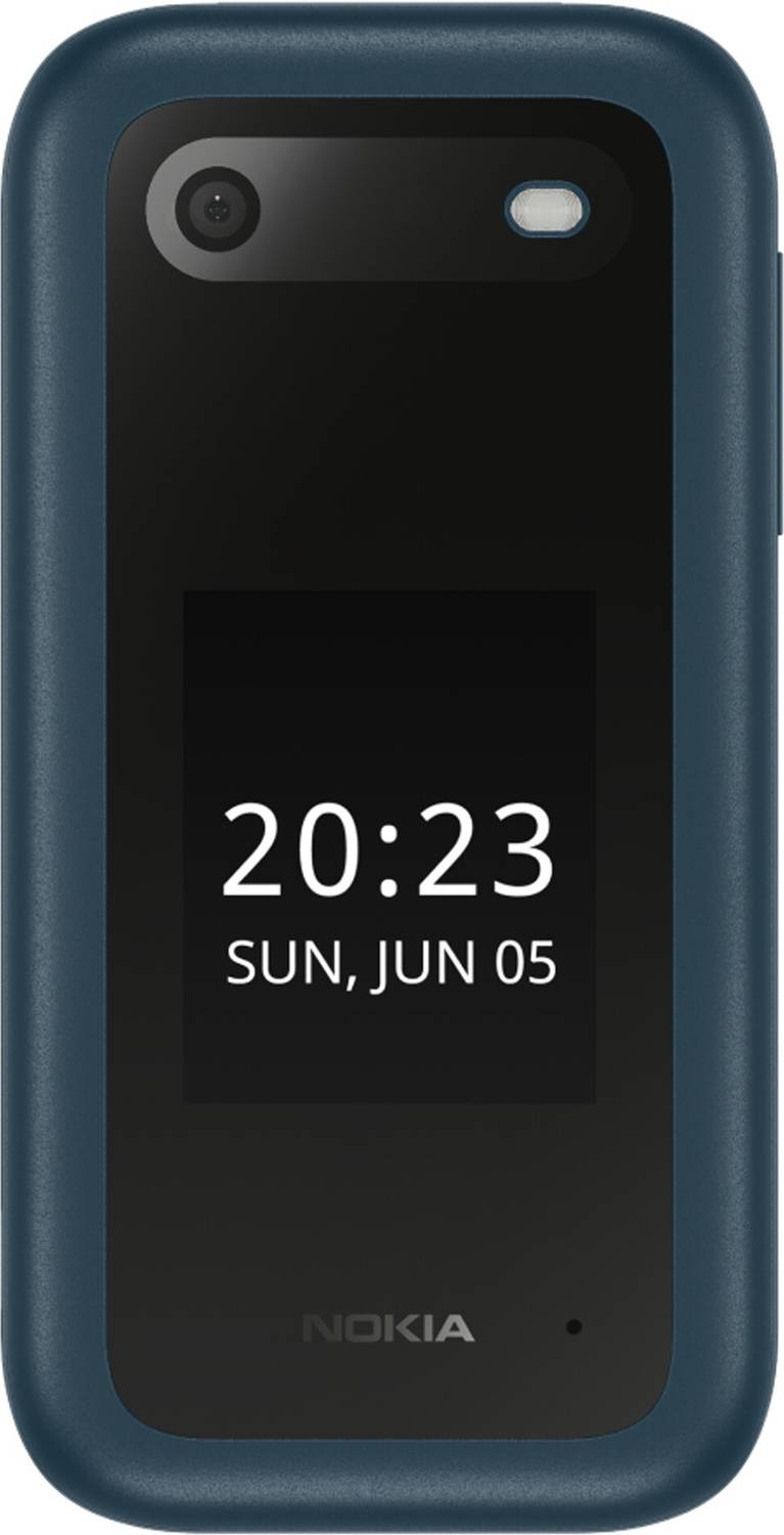 Nokia 2660 Flip 4G Volte Dual SIM keypad Phone, Dual Screen, MP3