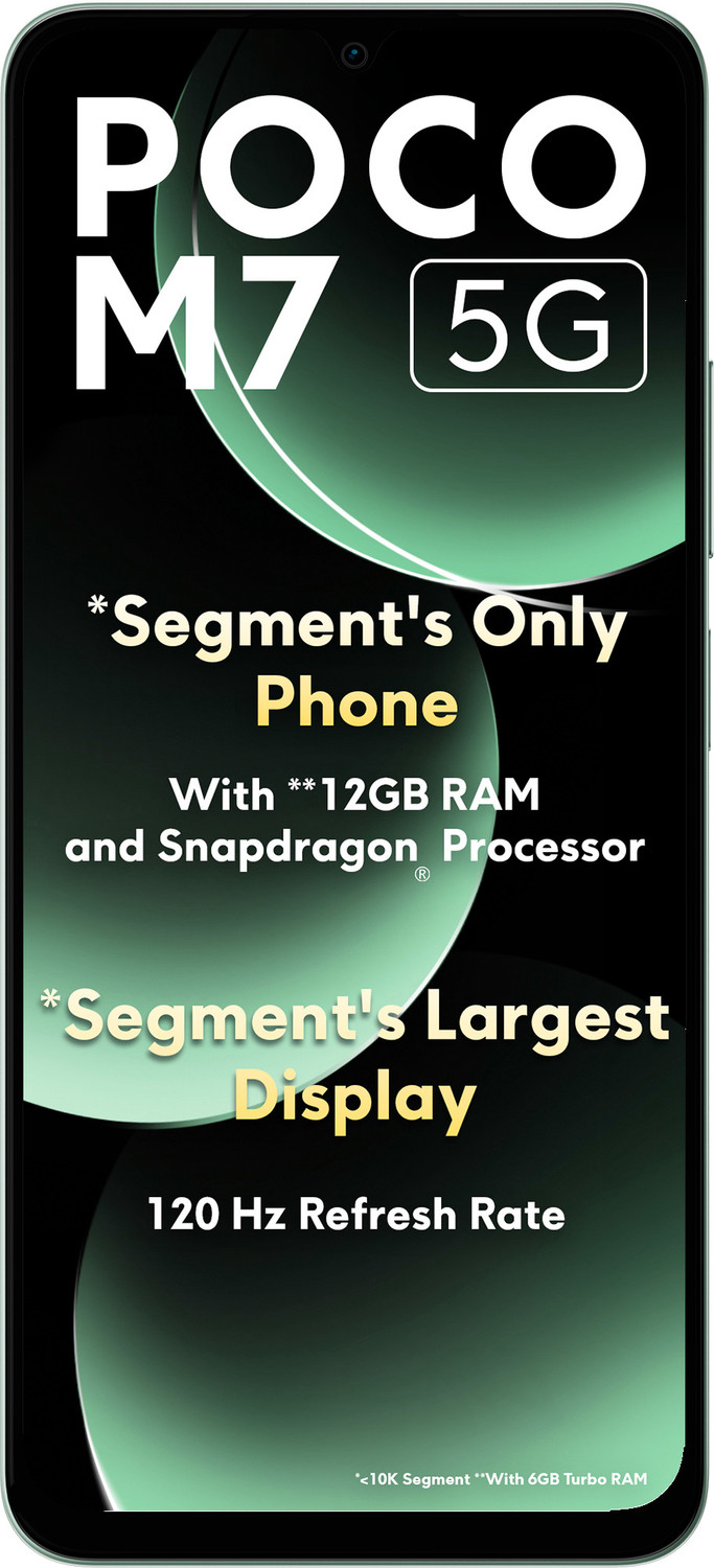 Image of POCO M7 5G (Mint Green, 128 GB)