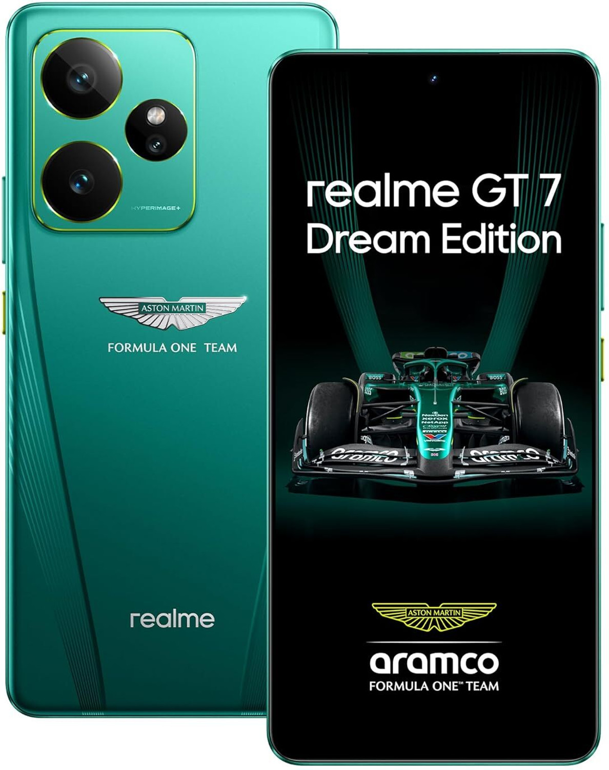 Image of realme GT7 Dream Edition 5G (Aston Martin Green, 512 GB)
