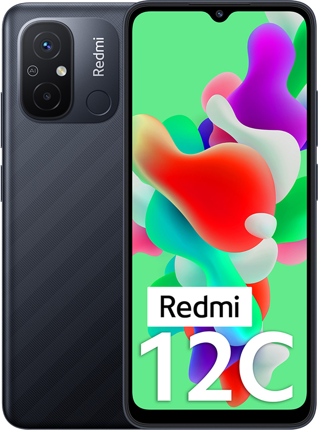 Image of REDMI 12C (Matte Black, 128 GB)