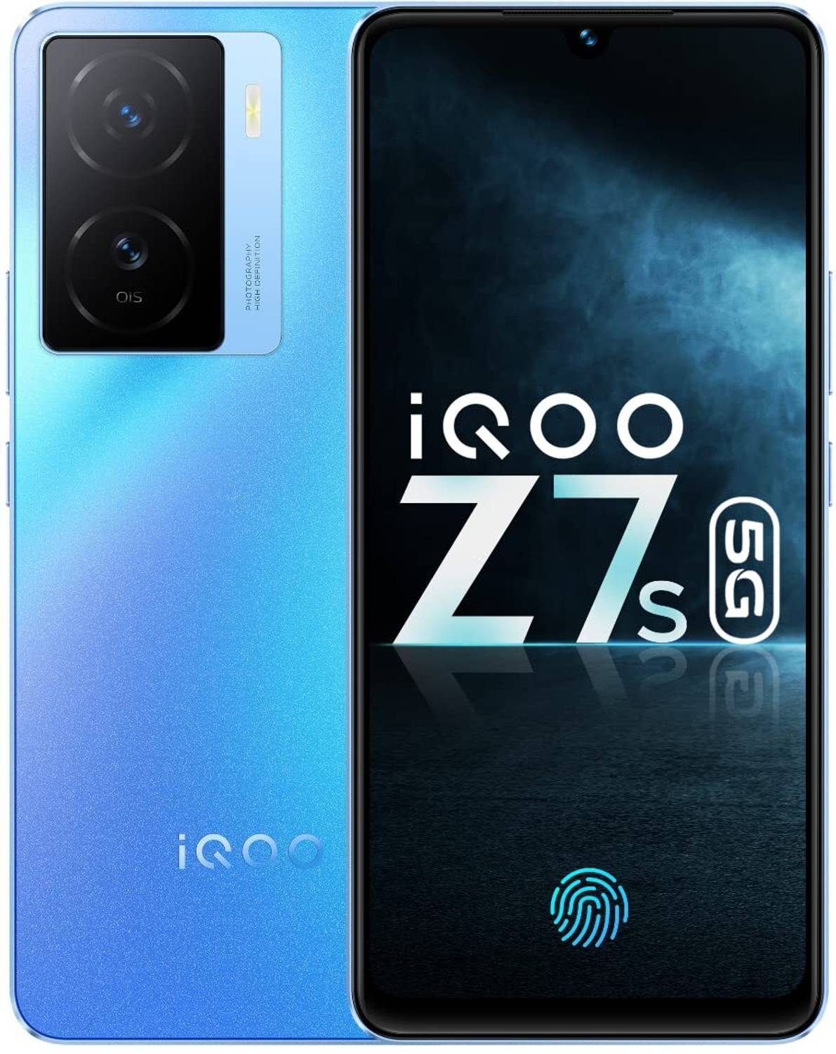 IQOO Z7S 5G (Norway Blue, 128 GB)