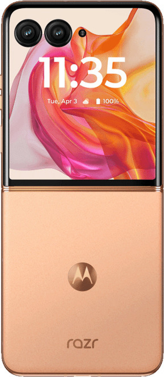 Image of MOTOROLA Razr 50 Ultra (Peach Fuzz, 512 GB)