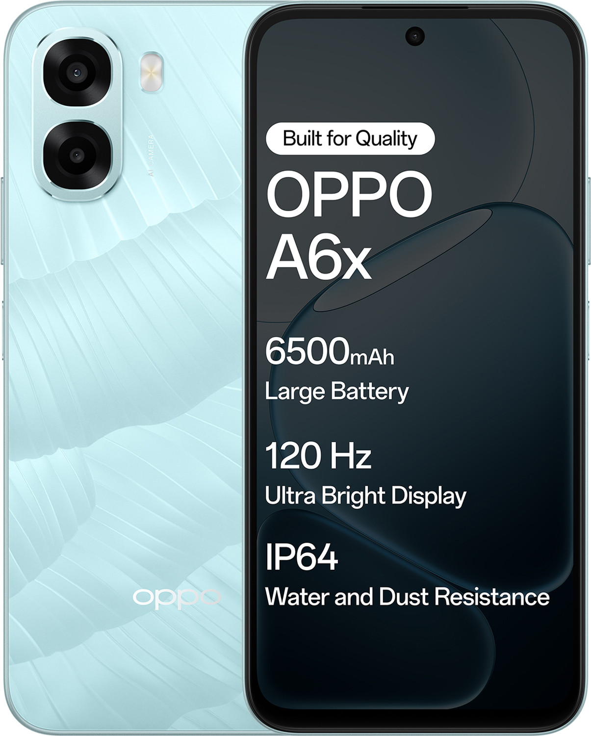 Image of OPPO A6 x 4G (Ice Blue, 64 GB)