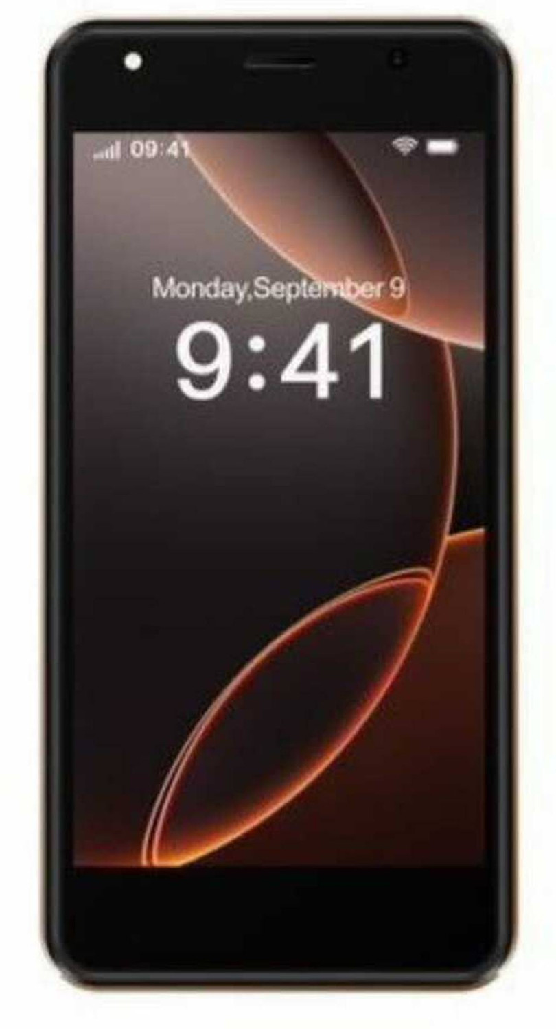 Image of ROCK TOUCH New Bold T500 Mini Smartphone IPS Display Screen Small Mobile Phone (Gold, 16 GB)