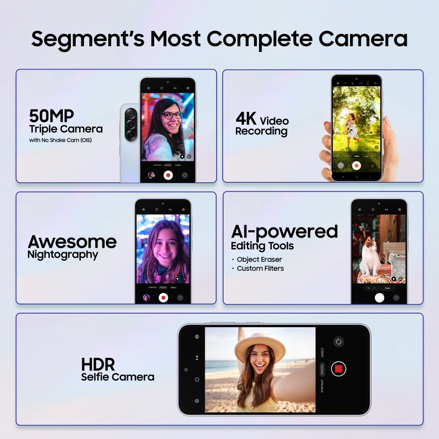 Image of Samsung Galaxy A36 5G (Awesome Lavender, 256 GB)