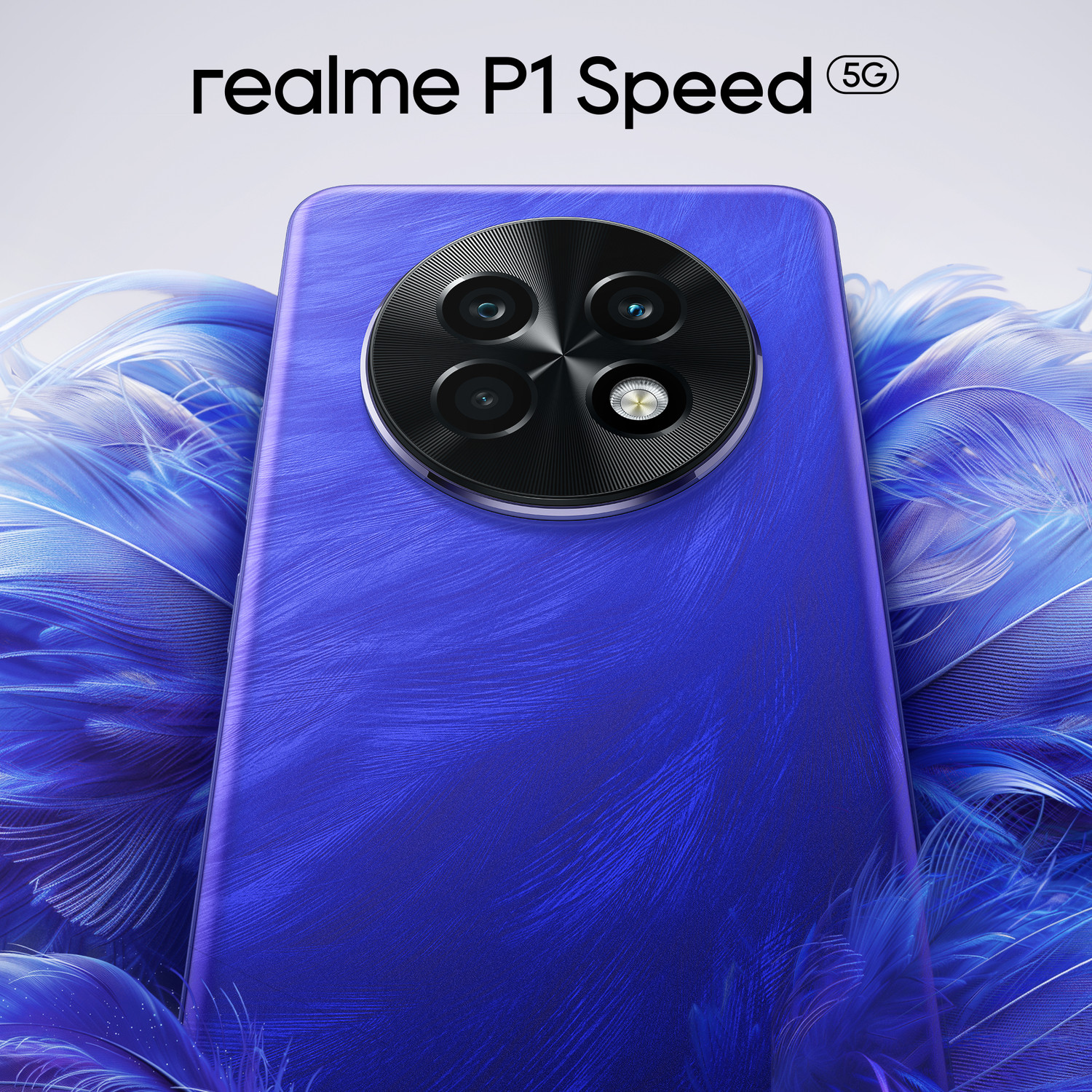 Image of realme P1 Speed 5G (Brushed Blue, 256 GB)
