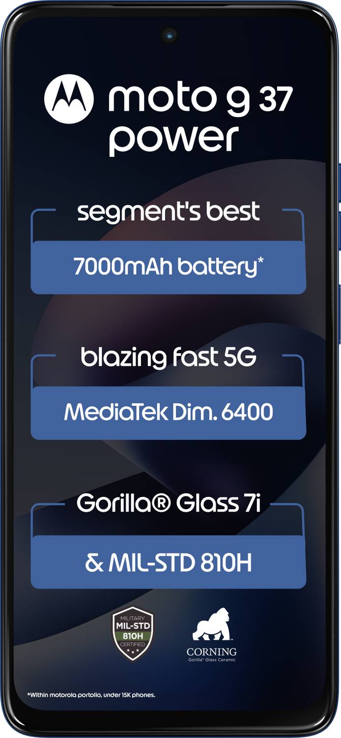 MOTOROLA g37 power 128GB Blue - Image 2