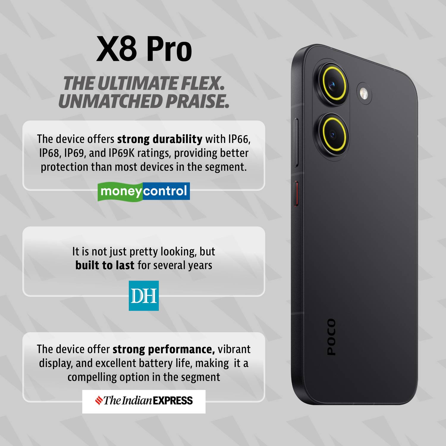 POCO X8 Pro 256 GB Black - Image 4