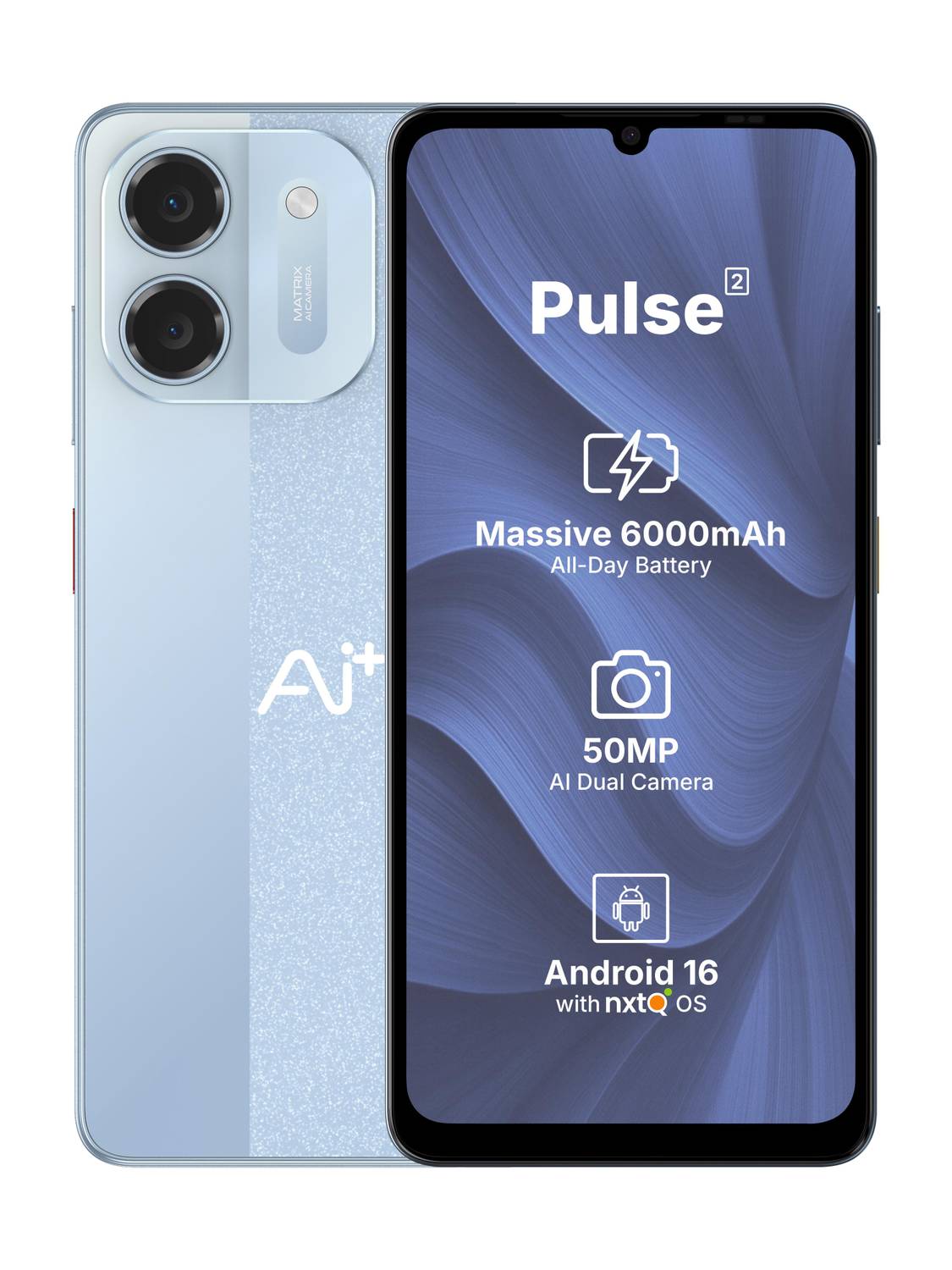 Ai+ Pulse 2 (Blue, 64 GB)