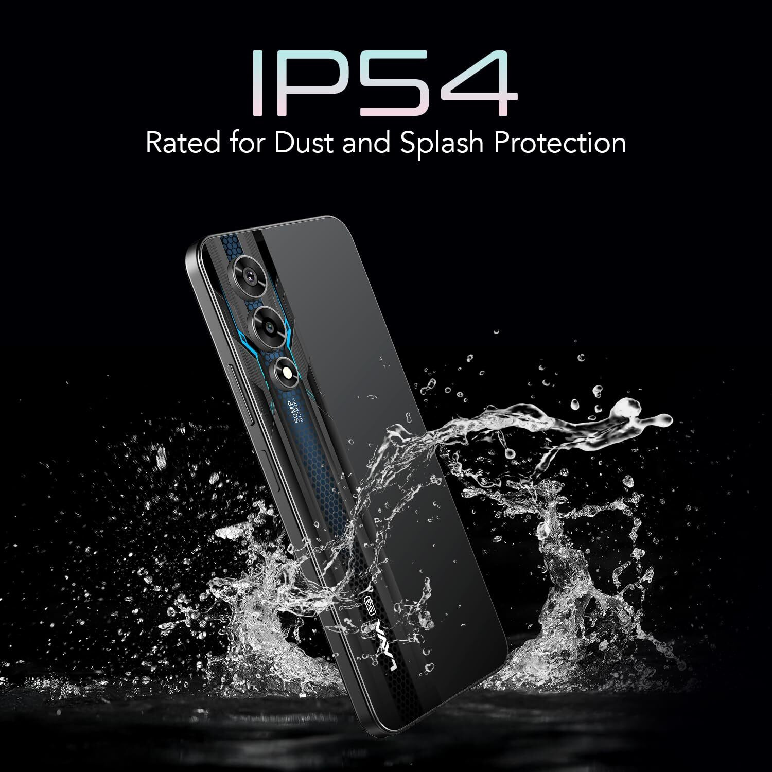 Image of LAVA Play Max 5G (Deccan Black, 128 GB)
