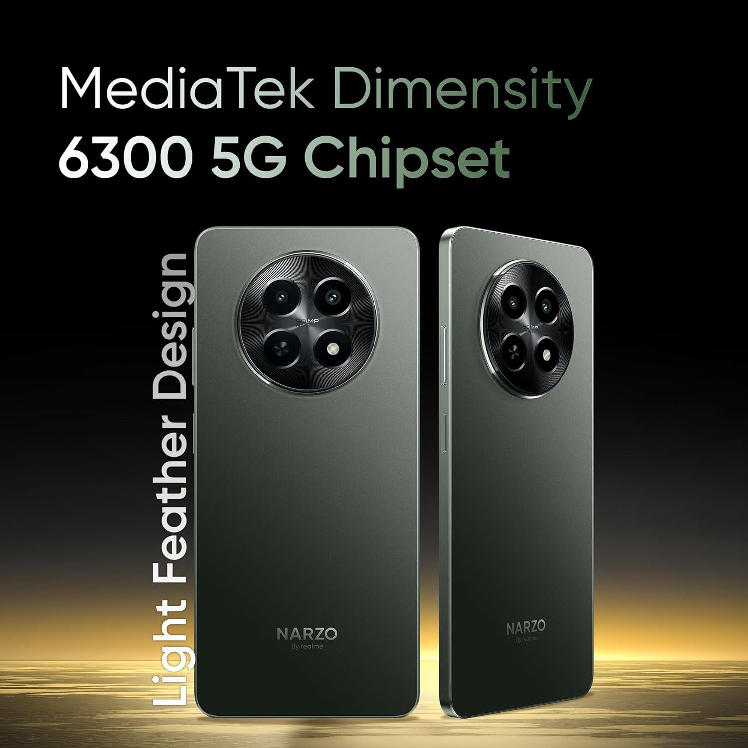 Image of realme Narzo N65 5G (Deep Green, 128 GB)