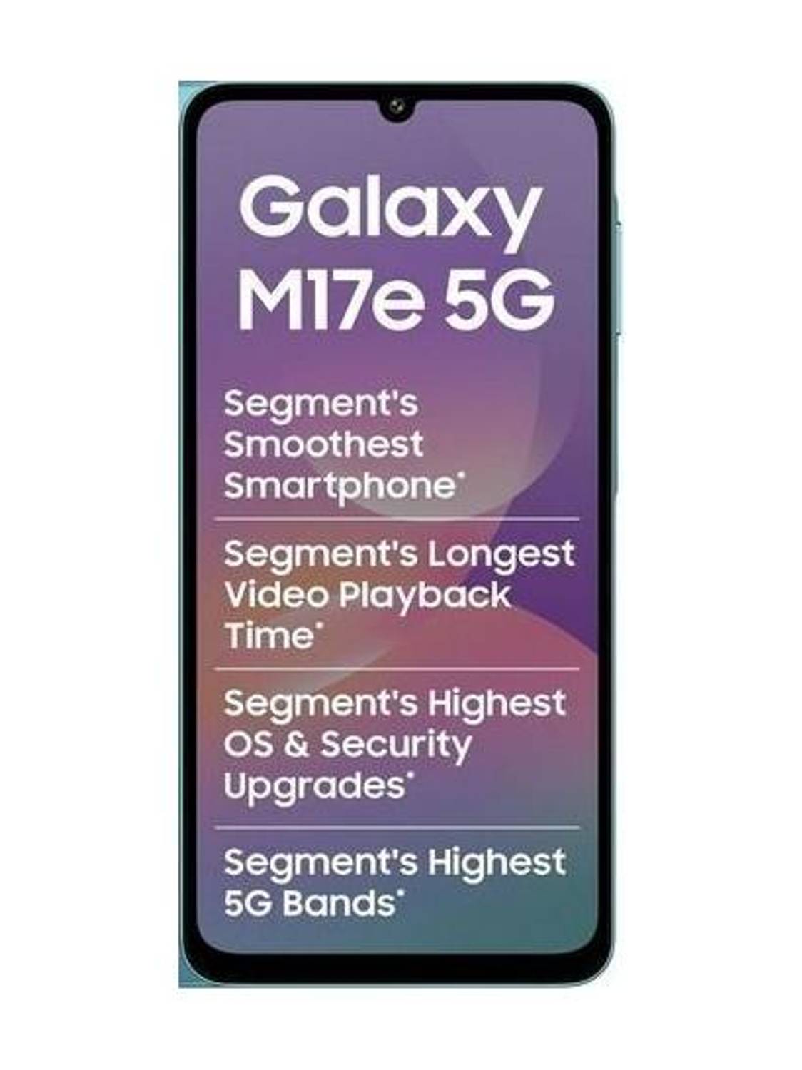 Samsung Galaxy M17e (Blitz Blue, 128 GB)