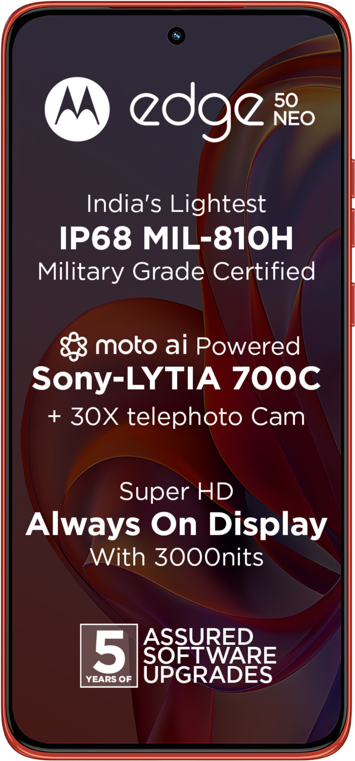 Image of Motorola Edge 50 Neo (PANTONE Poinciana, 256 GB)