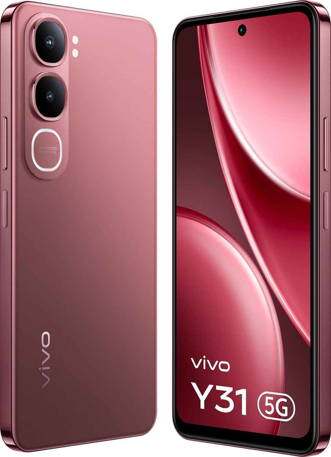 Image of vivo Y31 5G (Blush Red, 128 GB)