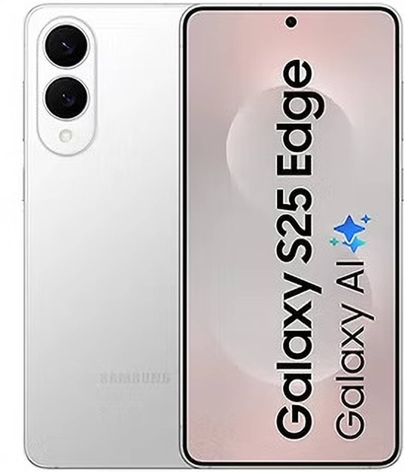 Samsung Galaxy S25 Edge 5G (Titanium Silver, 256 GB)
