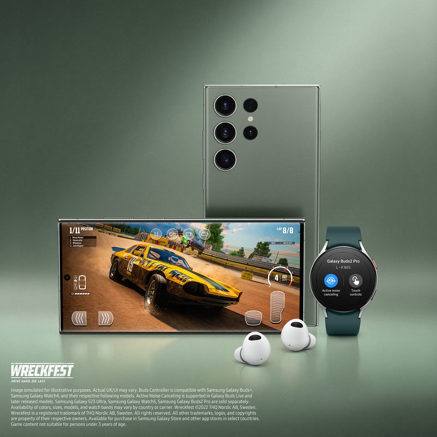 Image of Samsung Galaxy S23 Ultra 5G (Phantom Black, 256 GB)