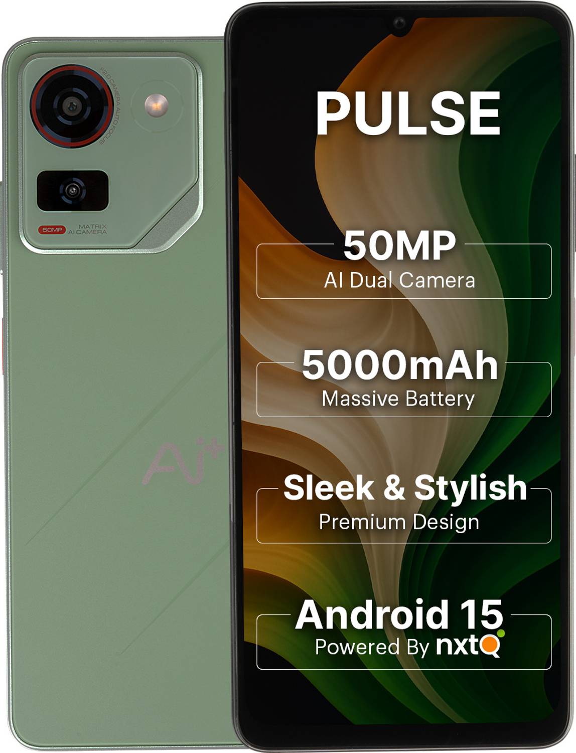 Ai+ Pulse 1 (Green, 128 GB)