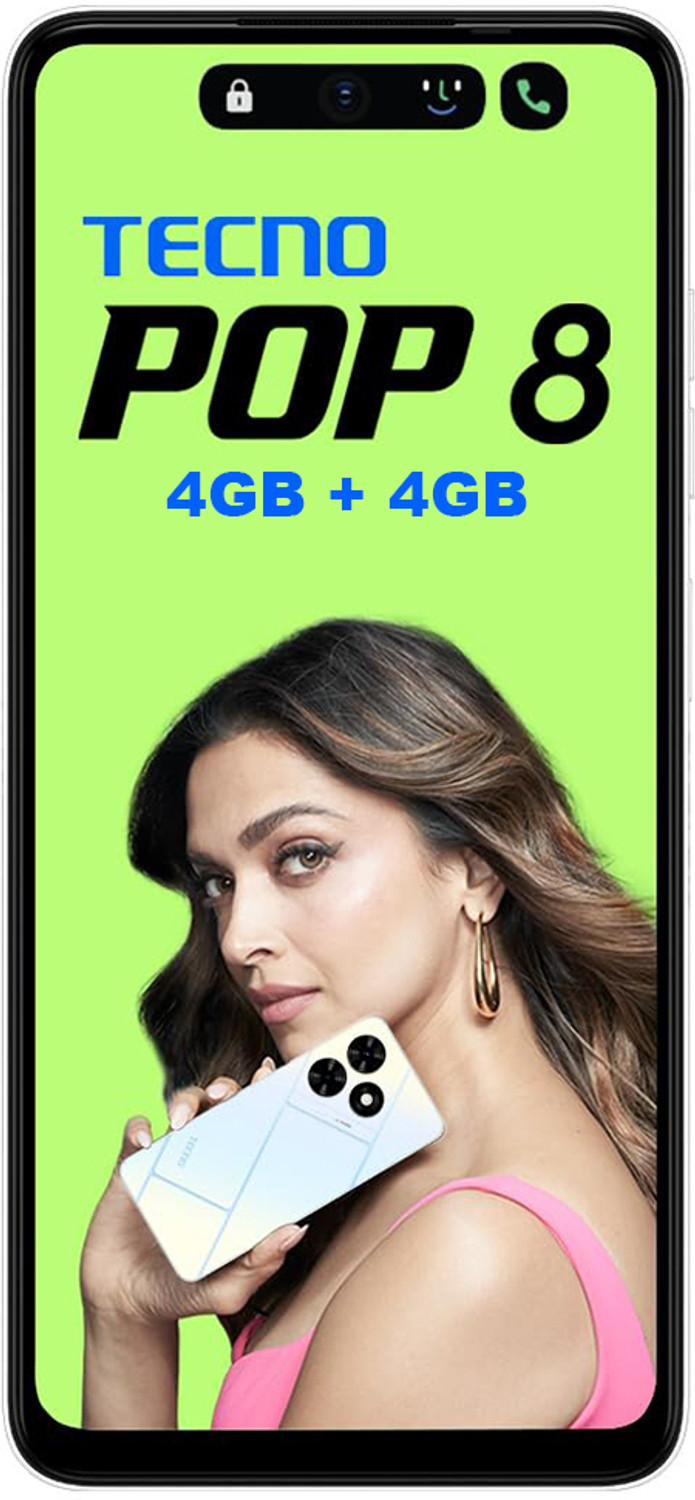 Image of Tecno POP 8 (Mystery White, 64 GB)