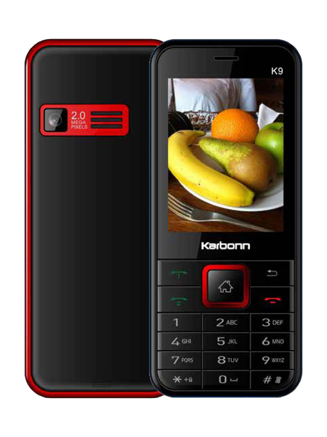 KARBONN Jumbo K9 Keypad Mobile Phone 2.4inch LCD2 MP Camera