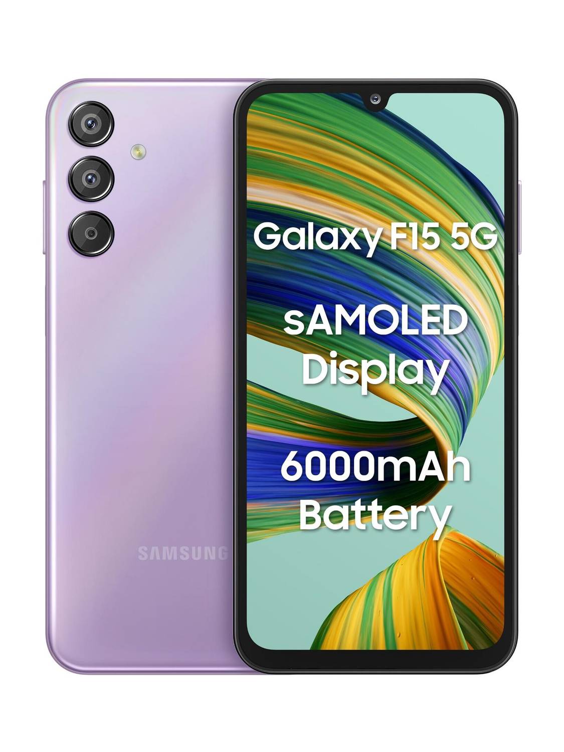 Samsung Galaxy F15 5G (Groovy Violet, 128 GB)
