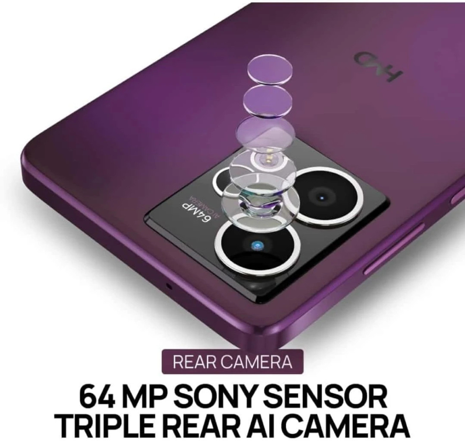 Image of hmd Crest Max 5G (Deep Purple, 256 GB)
