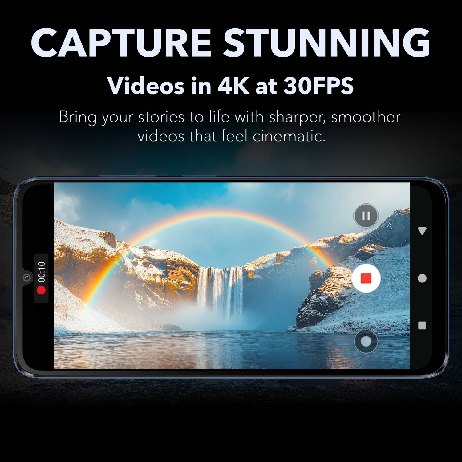 LAVA Bold N1 5G (64 GB, Champagne Gold) - Image 3