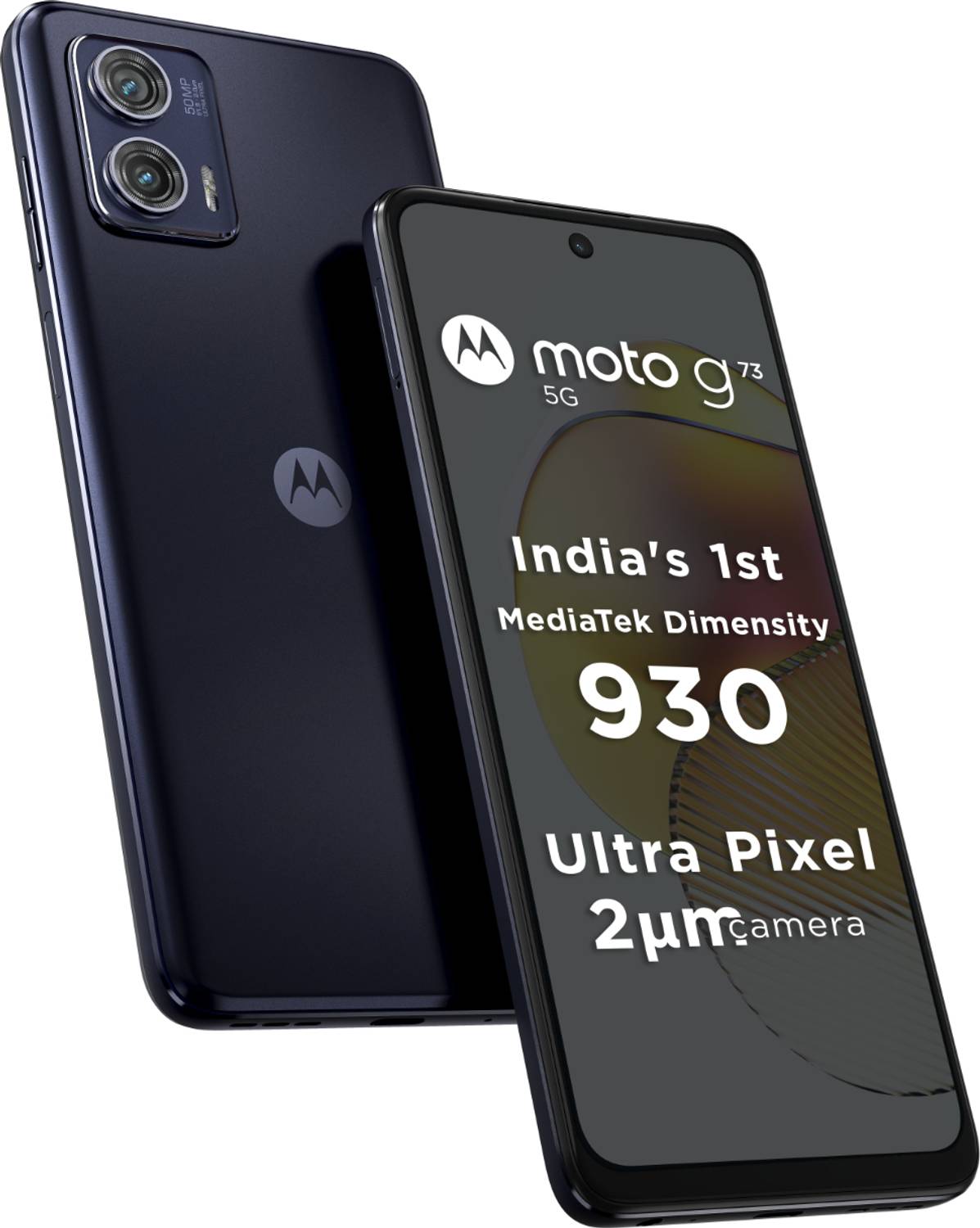 MOTOROLA g73 5G (Midnight Blue, 128 GB) (8 GB RAM)