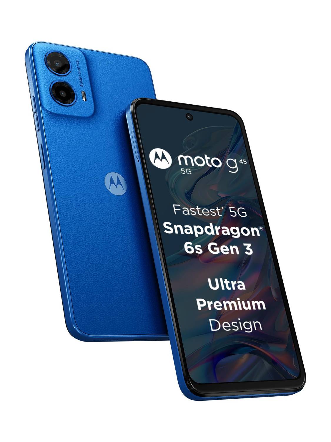 Motorola g45 5G (Brilliant Blue, 128 GB)