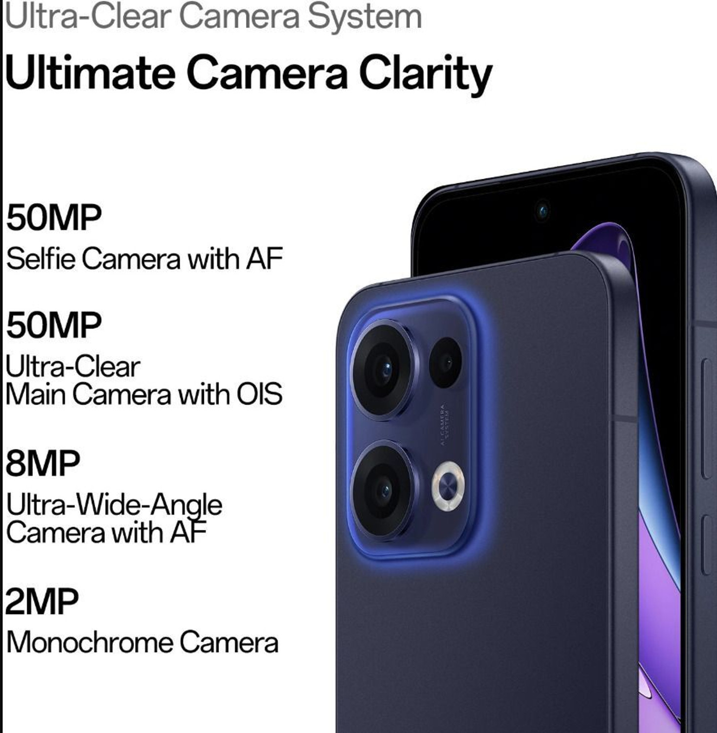 Image of OPPO RENO 13 5G (Luminous Blue, 128 GB)