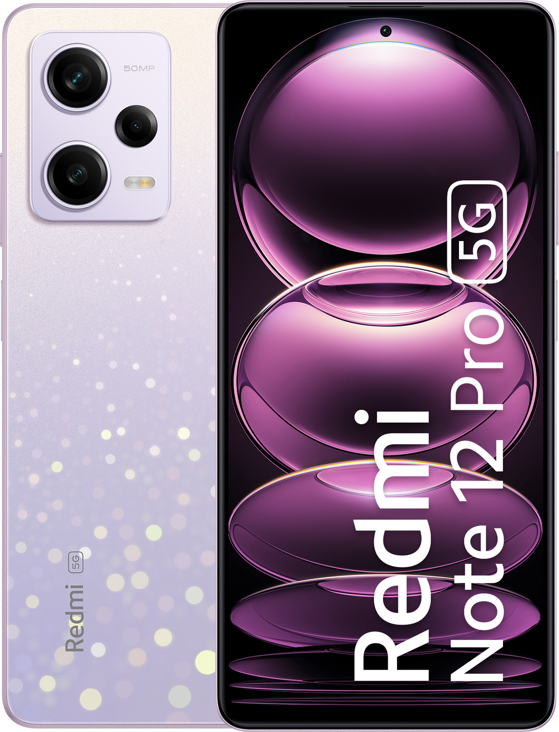 Image of REDMI Note 12 Pro 5G (Stardust Purple, 256 GB)