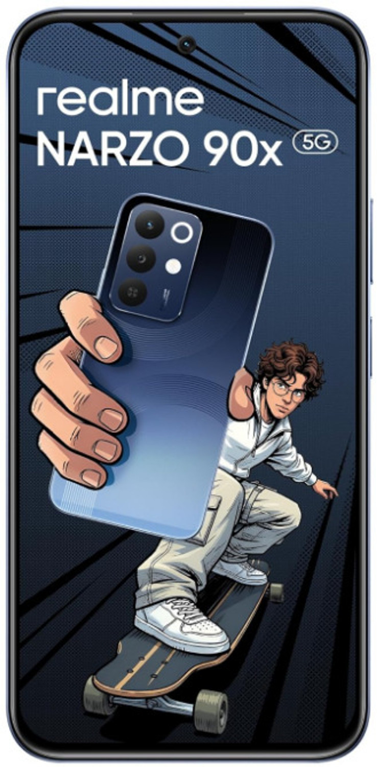 Image of realme Narzo 90x 5G (Marine Blue, 128 GB)