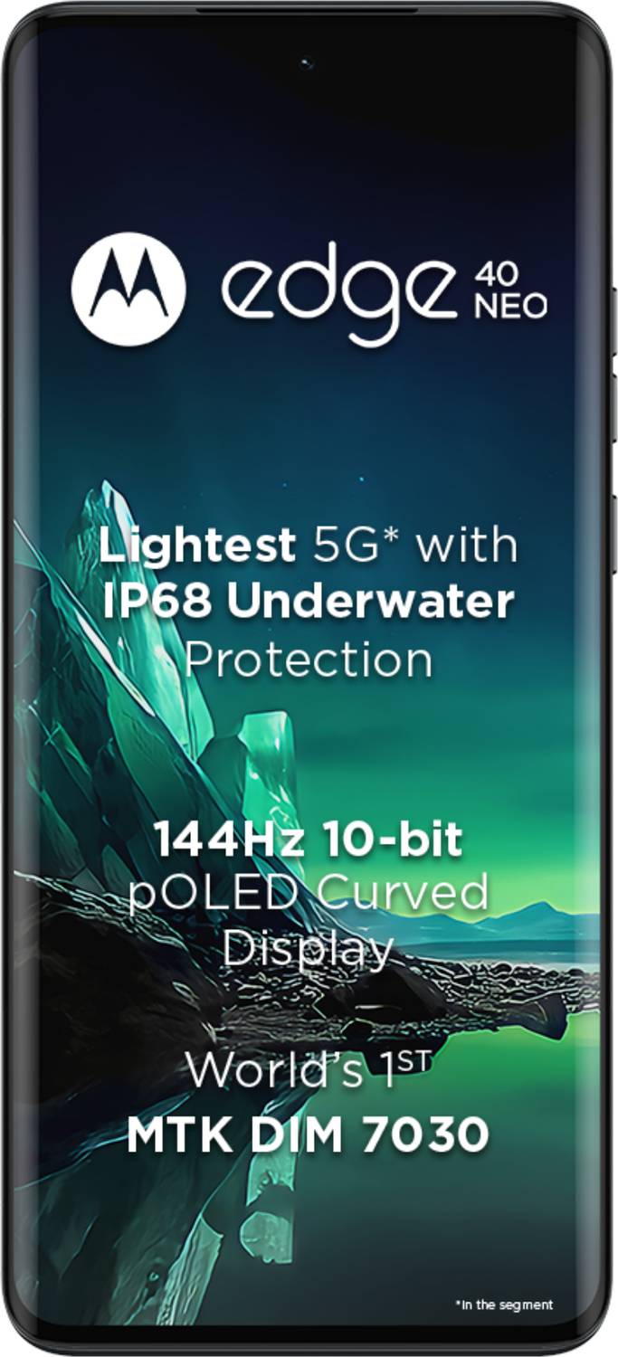 Motorola Edge 40 Neo 128GB Black - Image 2
