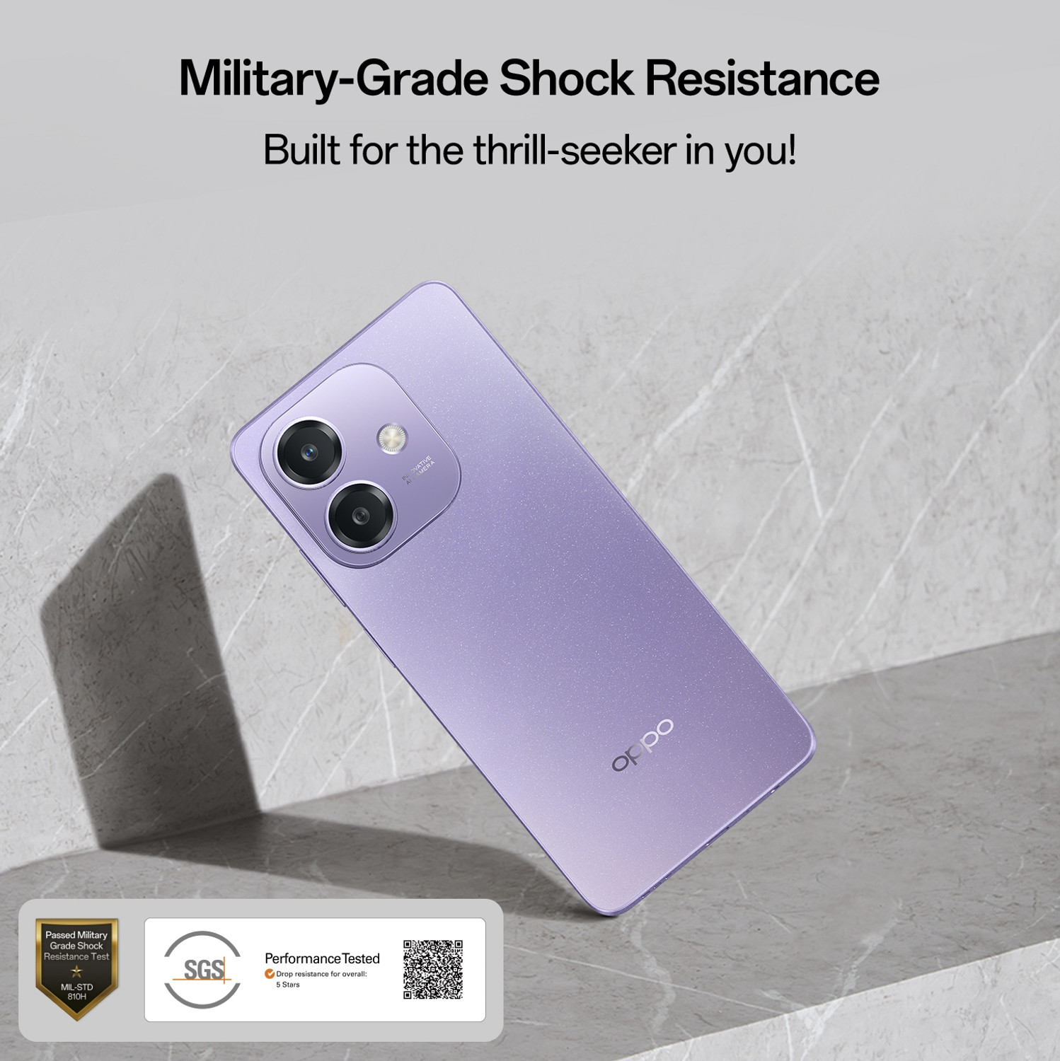 Image of OPPO A3x 5G (Sparkle Black, 128 GB)