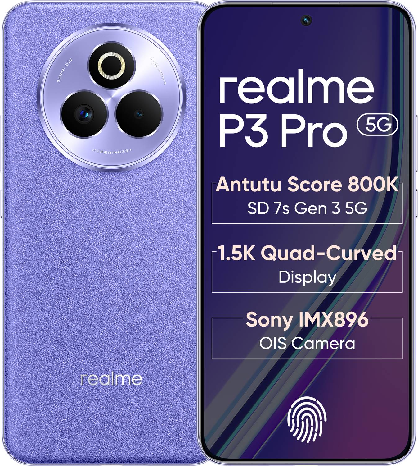realme P3 Pro 5G (Galaxy Purple, 128 GB) (8 GB RAM)