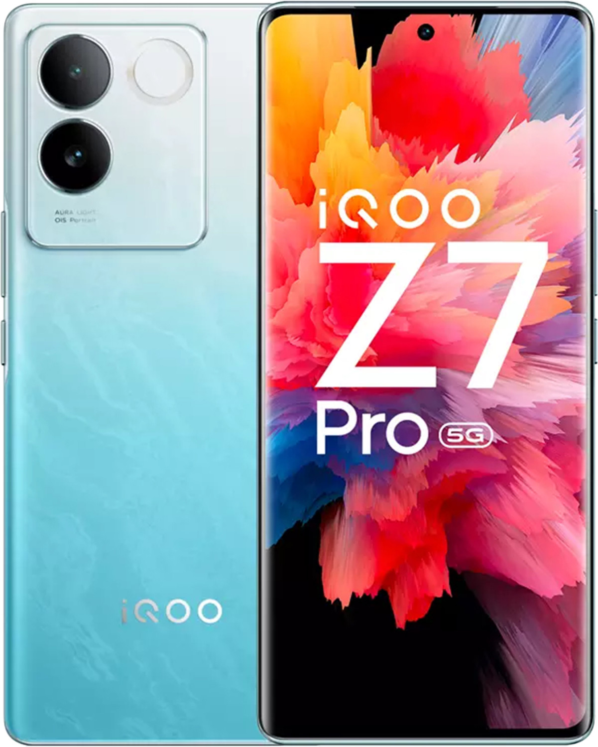 Image of IQOO Z7 Pro 5G (Blue Lagoon, 128 GB)