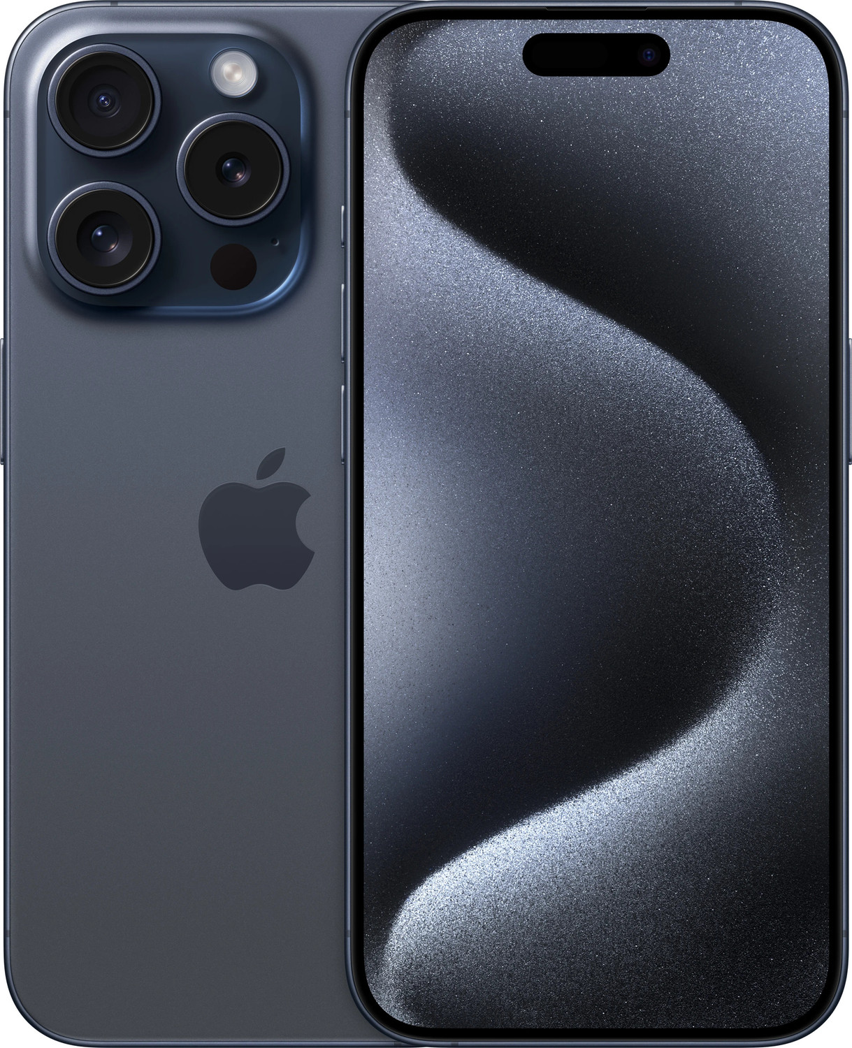 Image of Apple iPhone 15 Pro (Blue Titanium, 128 GB)