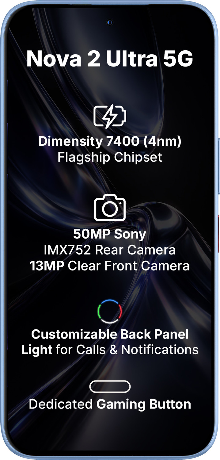 Image of Ai+ Nova 2 Ultra 5G (with TWS) (Blue, 128 GB)