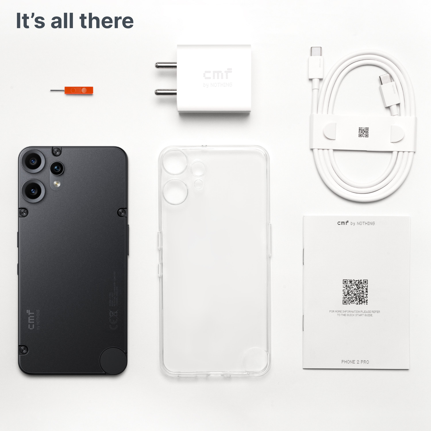 Image of CMF by Nothing Phone 2 Pro (White, 256 GB)