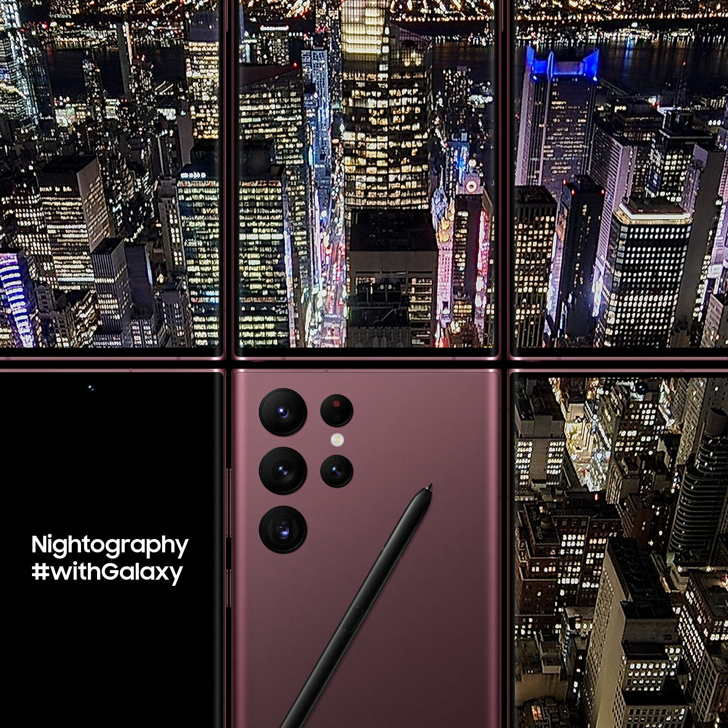 Image of Samsung Galaxy S22 Ultra 5G (Phantom Black, 512 GB)