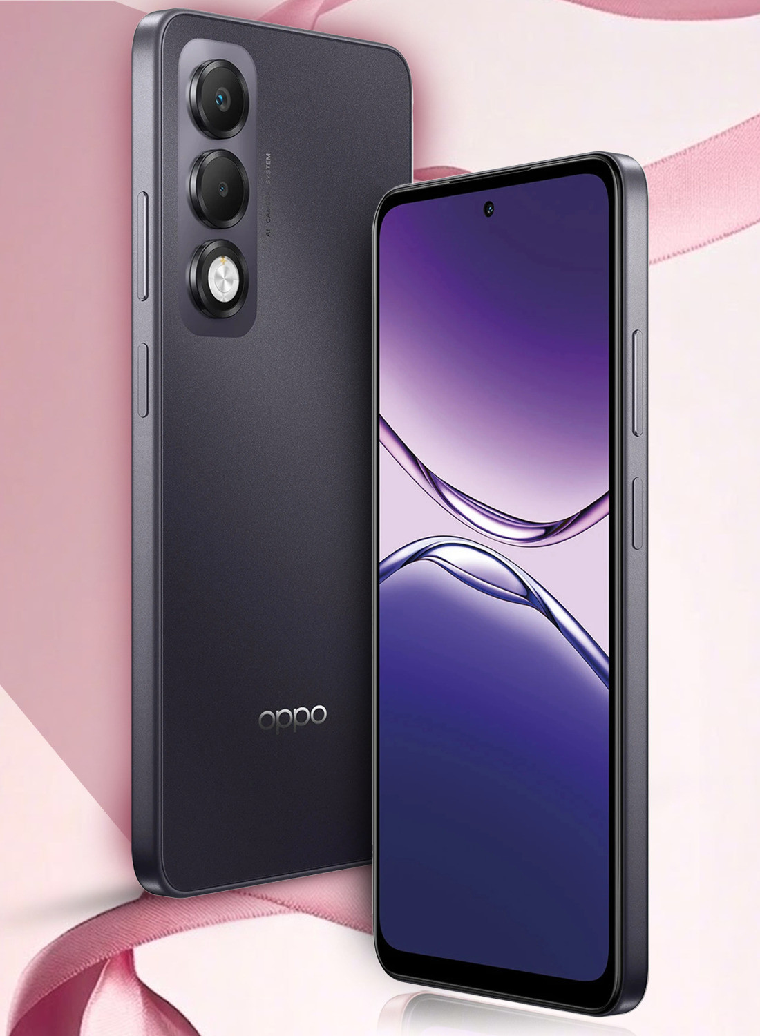 Image of OPPO K13x 5G 6000mAh and 45W SUPERVOOC Charger & AI (Midnight Violet, 128 GB)