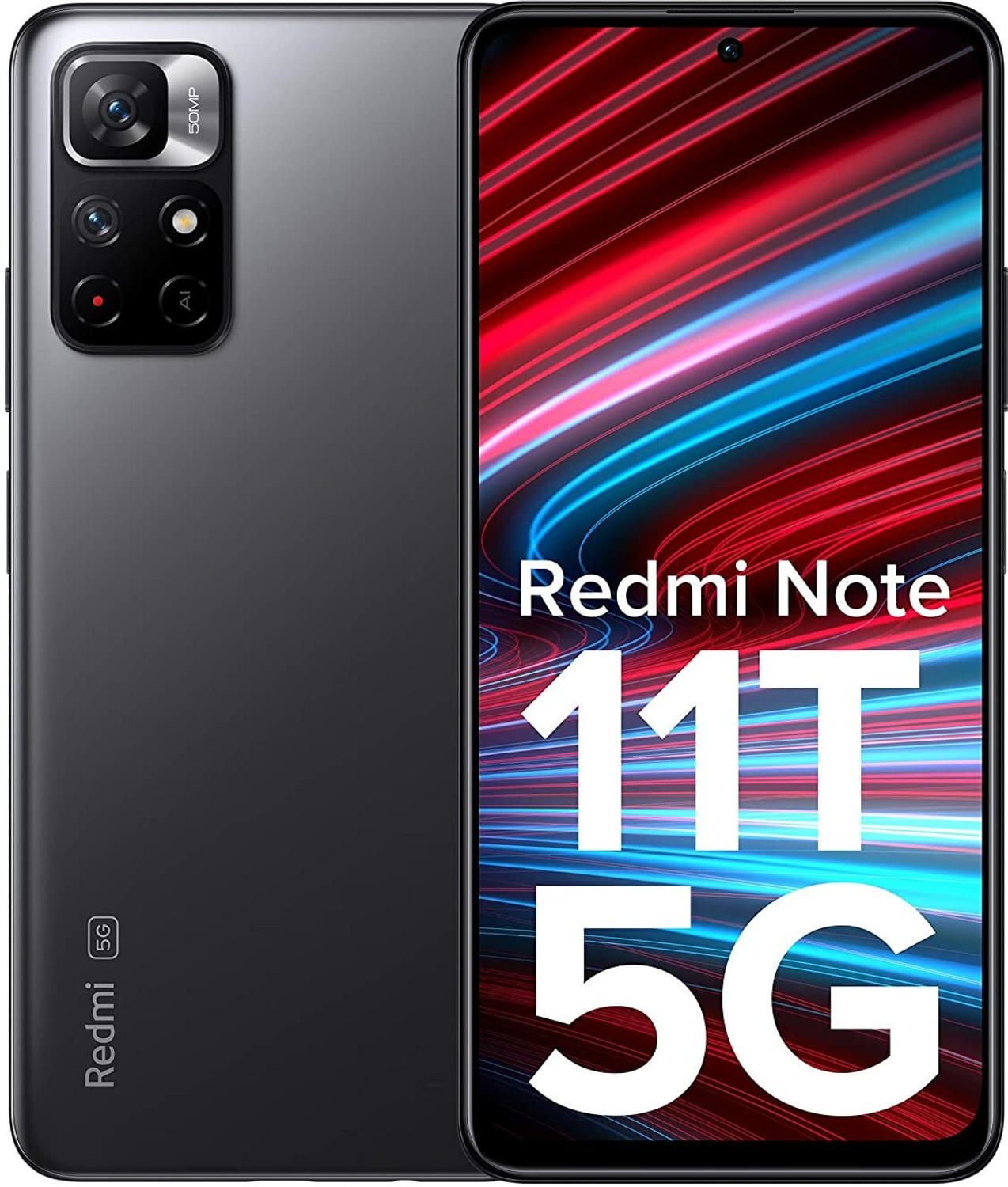 Image of REDMI Note 11T 5G (Matte black, 128 GB)